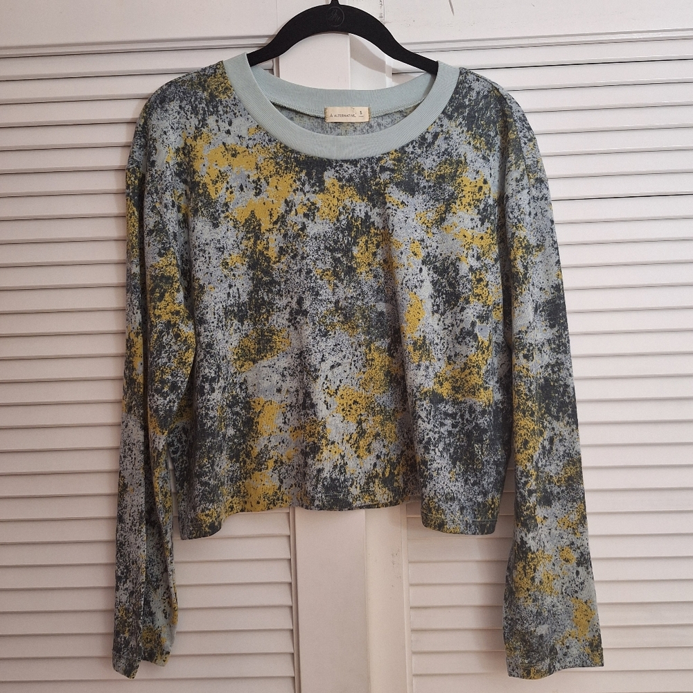 Alternative Long Sleeve Crop Top